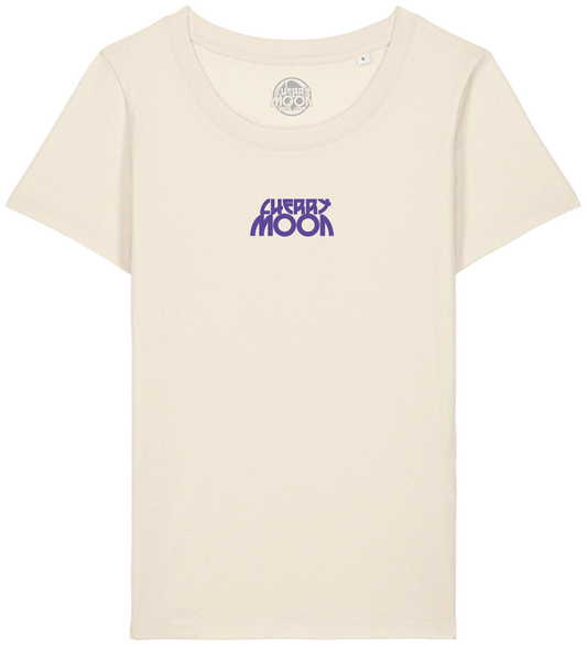 T-Shirt Cherry Moon Purple WOMEN