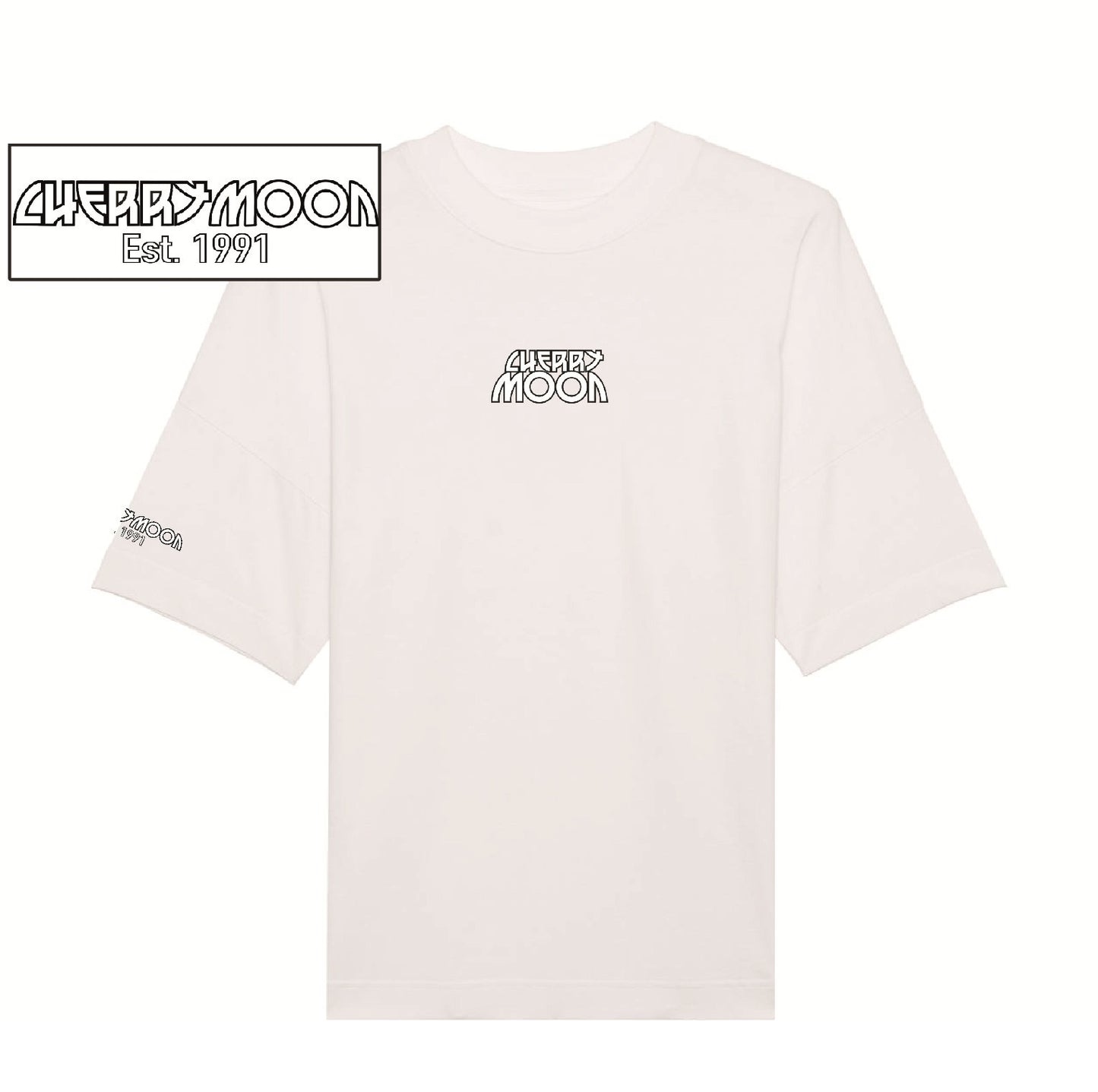 T-shirt 30 Years Cherry Moon White